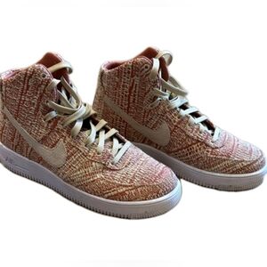 Nike Air Force 1 Ultraforce High Team Gold Equipe Orange US Men's Size 10 ( EUC)